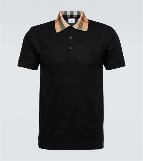 burberry cotton polo|burberry polo for men.